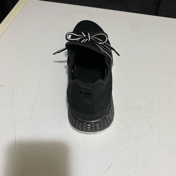 New Qupid black sneakers with black and white lace size 9 - Picture 7 of 10